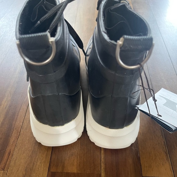 Ilse Jacobsen ankle rain boot black and white - Picture 7 of 9